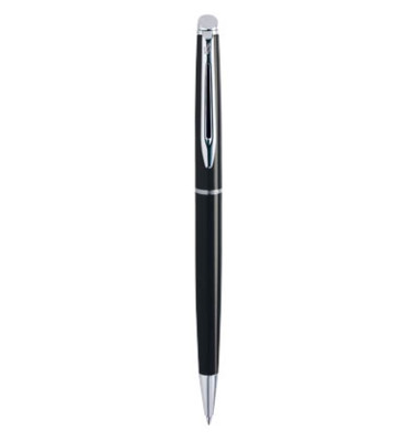 Kugelschreiber HÉMISPHÈRE Lack Schwarz Schreibfarbe blau S0920570