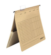Hängehefter UNIREG 10106219, A4 natronbraun Recyclingkarton 230g
