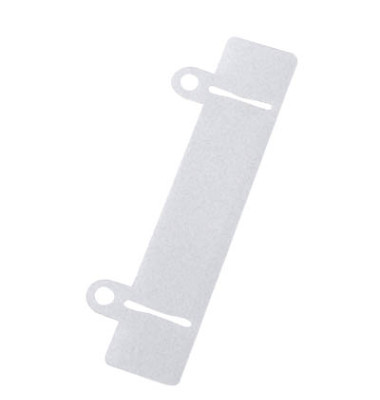 Abheftschieber 2906010, 25x122mm, Kunststoff, wei&szlig;