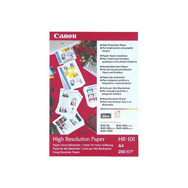 4960999867090 - Fotopapier 1033A001 High Resolution HR-101 A4 für Inkjet 106g weiß matt 4960999867090 200 Blatt