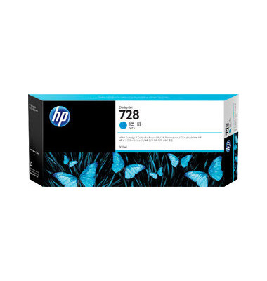 Druckerpatrone 728 F9K17A (728), cyan