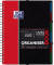 Collegeblock 400019524 Studium, kariert / kariert Rand links, A4+, 90g, sortiert, 80 Blatt