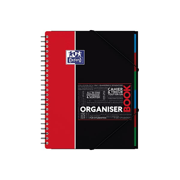 3020120056616 - Collegeblock 400019524 Studium kariert   kariert Rand links A4+ 90g sortiert 80 Blatt 3020120056616 Oxford