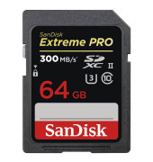 Speicherkarte Extreme PRO SDSDXDK-064G-GN4IN, SDHC, V90, bis 300 MB/s, 64 GB