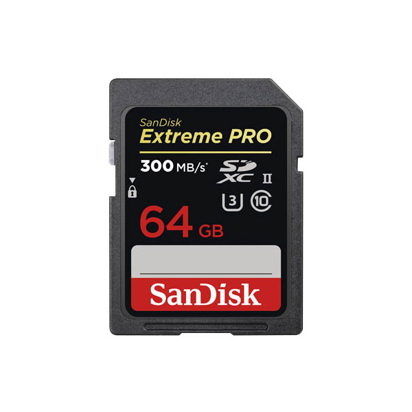 0619659186616 - Speicherkarte Extreme PRO SDSDXDK-064G-GN4IN SDHC V90 bis 300 MB s 64 GB 0619659186616 Sandisk
