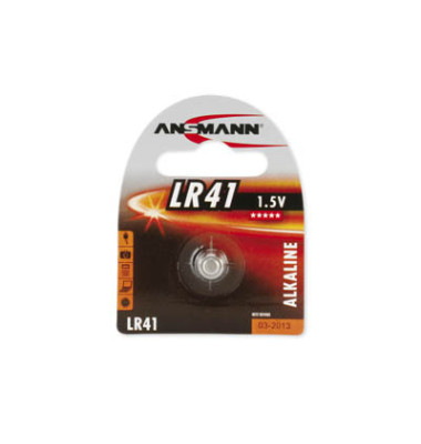 Knopfzelle LR41 1,5 V