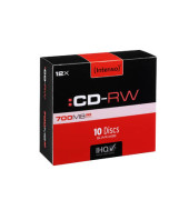 CD-Rohlinge 2801622 CD-RW, wiederbeschreibbar, 700 MB / 80min, Jewel Case 
