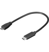 USB C/Micro USB 2.0 B Kabel