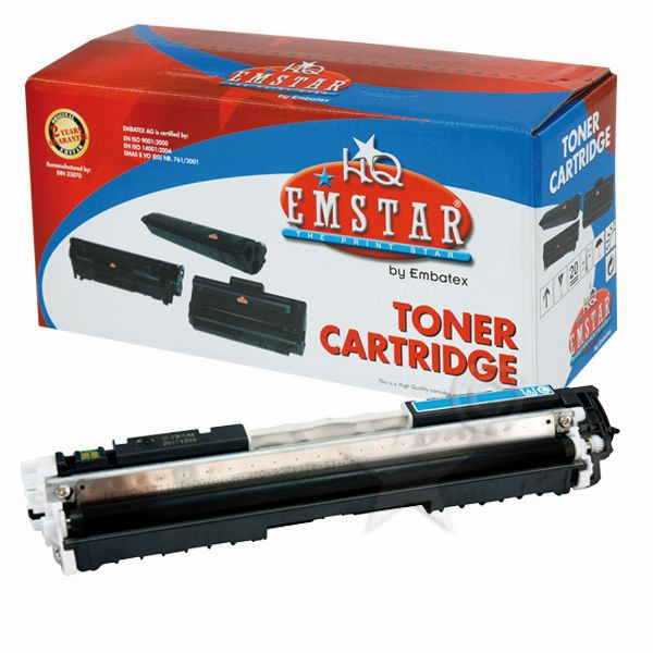9004987070040 - Toner H651 (kompatibel zu HP 126A) cyan ca 1000 Seiten 9004987070040 Emstar
