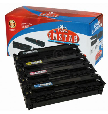 Toner H760 (kompatibel zu HP 128A), schwarz/cyan/magenta/gelb, ca. 4x 2000 Seiten