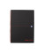 Collegeblock 400047609 Black n'Red Spiralbuch, kariert / kariert Rand links, A4, 90g, schwarz, 70 Blatt