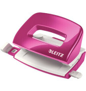 Bürolocher NeXXt WOW Mini 5060-10-23, pink-metallic, bis 1mm 10 Blatt, mit Anschlagschiene