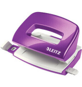 Bürolocher NeXXt WOW Mini 5060-10-62, violett-metallic, bis 1mm 10 Blatt, mit Anschlagschiene