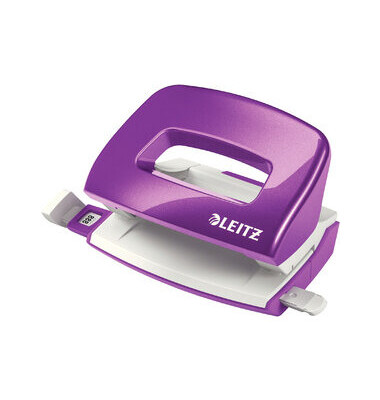 Locher Mini NeXXt WOW 5060-10-62 violett bis 1mm 10 Blatt mit Anschlagschiene