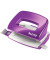 B&uuml;rolocher NeXXt WOW Mini 5060-10-62, violett-metallic, bis 1mm 10 Blatt, mit Anschlagschiene