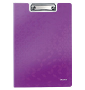 Klemmbrettmappe WOW 4199-00-62, A4, violett metallic, Polyfoam