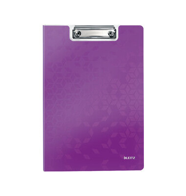 Klemmbrettmappe WOW 4199-00-62, A4, violett metallic, Polyfoam