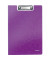 Klemmbrettmappe WOW 4199-00-62, A4, violett metallic, Polyfoam