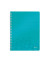 Collegeblock 4638-00-51 WOW, Muster, kariert / kariert Rand beidseitig, A4, 80g, eisblau, 80 Blatt