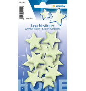 15019 Leuchtsticker Schmucketikett Stern