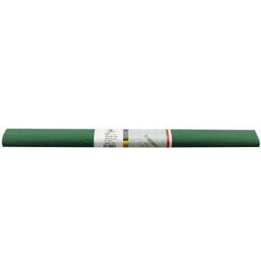 AQUAROLA 82061-4660 Krepppapier 50x250cm dunkelgrün AQUAROLA 82061-4660 Krepppapier 50x250cm dunkelgrün