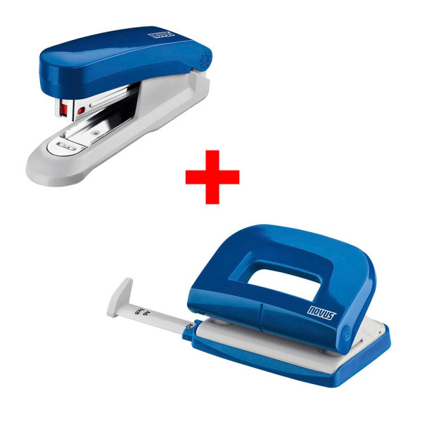 4009729051252 - Locher-Heftgerät-Set Heftgerät Locher Set 020-1831 blau 4009729051252 Novus