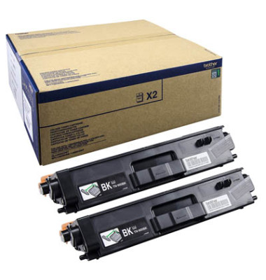 Toner TN-900BK schwarz ca 6000 Seiten Doppelpack