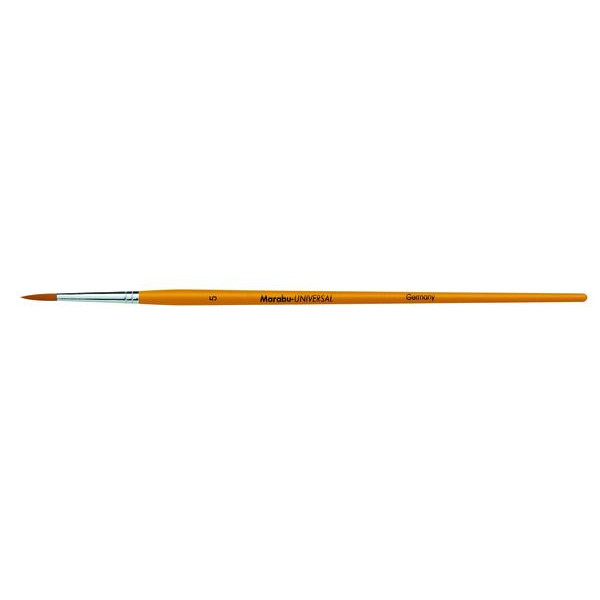 12 Stück Marabu Pinsel Universal, 01840 000 005, Größe 05, runde Spitze 4007751346261 Marabu