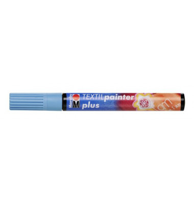 Stoffmalstift plus 01180 003 090, blau, 3 mm