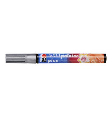 Stoffmalstift plus 01180 003 782, silber, 3 mm