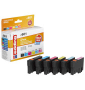 Druckerpatrone 18-601 kompatibel zu Epson T0801-6, Multipack, schwarz, cyan, magenta, gelb, fotocyan, fotomagenta