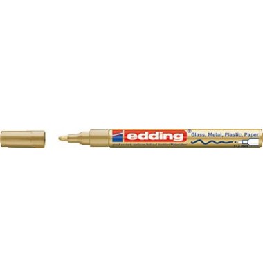 Lackmarker 751 creative, 751-9-053, Stift, gold, 1-2mm Rundspitze Lackmarker 751 creative, 751-9-053, Stift, gold, 1-2mm Rundspitze
