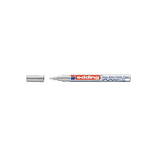 4004764953578 - Lackmarker 751 creative 751-9-054 Stift silber 1-2mm Rundspitze 4004764953578 Edding