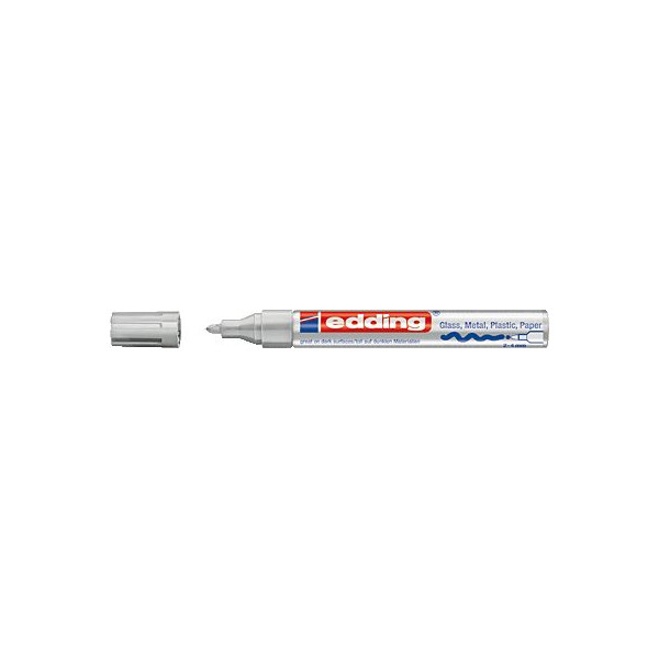 4004764953363 - Lackmarker 750 750CR-054 Stift silber 2-4mm Rundspitze 4004764953363 Edding