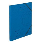 Ringbuch EasyOrga 11255437, A4 2 Ringe 14mm Ring-Ø Karton blau