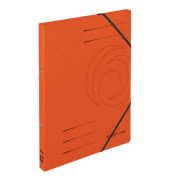 Ringbuch EasyOrga 11255478, A4 2 Ringe 14mm Ring-Ø Colorspan-Karton orange