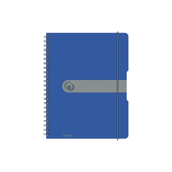 2 Stück Herlitz Collegeblock 11293065 easy orga to go, kariert / kariert, A4, 80g, blau, 80 Blatt 4008110464404 Herlitz