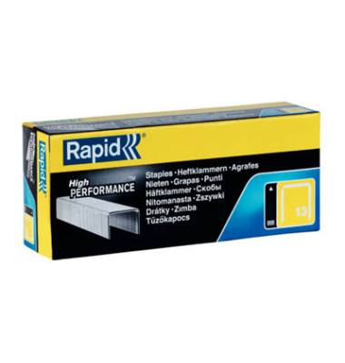 Tackerklammern High Perfomance 13/4, 11825700, Stahldraht verzinkt, Heftleistung 20 Blatt max.