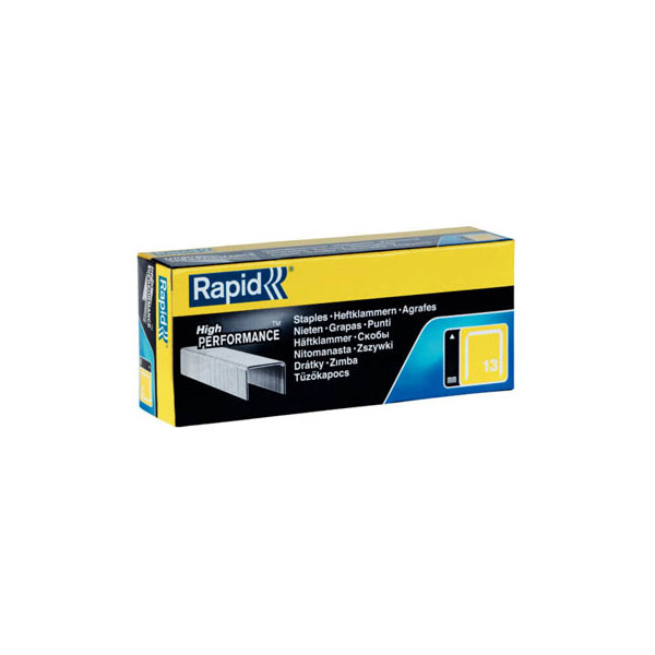 7313469013010 - Tackerklammern High Perfomance 13 4 11825700 Stahldraht verzinkt Heftleistung 20 Blatt max 7313469013010 5000 Stück