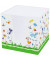 Zettelbox 46478, Schmetterlinge, 9,2x9,2x9,2cm, mehrfarbig, Karton, inkl.: ca. 900 Notizzettel