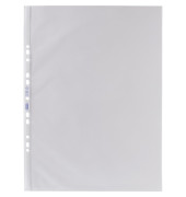 Prospekthüllen 100460995, A3 transparent genarbt, oben offen, 0,08mm