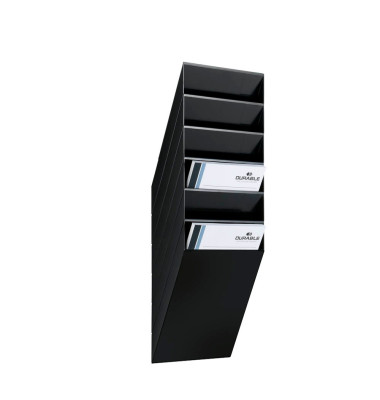1709760060 FLEXIBOXX Prospekthalter A4 6ST schwarz 1709760060 FLEXIBOXX Prospekthalter A4 6ST schwarz