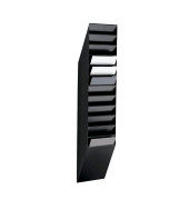 1709763060 FLEXIBOXX Prospekthalter 12ST A4 schwarz