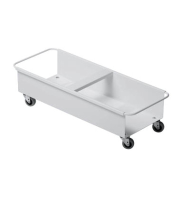 1801622010 DURABIN Transportwagen Metall weiß 1801622010 DURABIN Transportwagen Metall weiß