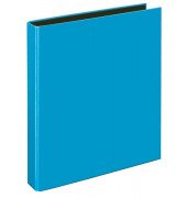 Ringbuch VELOCOLOR® 1141351, A4 2 Ringe 25mm Ring-Ø PP-kaschiert blau