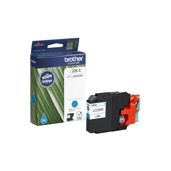 4977766748254 - LC22EC - Sehr hohe Ergiebigkeit - Cyan - original - Tintenpatrone