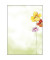 SIGEL DP123 50BL 90g Design Papier A4 Spring Flowers