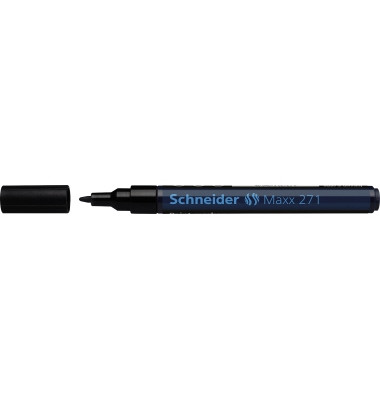 SCHNEIDER 271 SN127101 1-2mm Lackmalstift schwarz