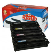 Toner H872 kompatibel zu HP 131X, Multipack, schwarz, cyan, magenta, gelb
