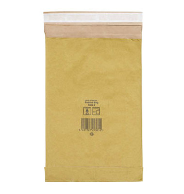Papierpolstertaschen Padded Bag Size 2, 2FHPAD00PB2, innen 195x280mm, mit Falte, haftklebend, braun Papierpolstertaschen Padded Bag Size 2, 2FHPAD00PB2, innen 195x280mm, mit Falte, haftklebend, braun